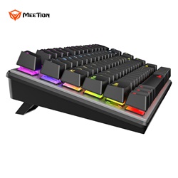 Meetion RGB Vezetékes mechanikus, Red Switch gamer  billentyűzet MK006Pro (HU)