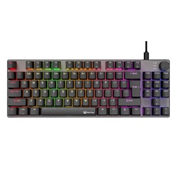 Meetion RGB Vezetékes mechanikus, Red Switch gamer  billentyűzet MK008Pro (HU)