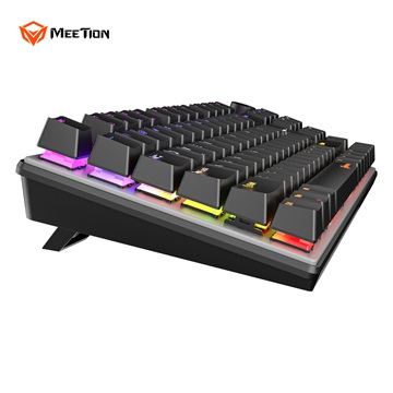 Meetion RGB Vezetékes mechanikus, Red Switch gamer  billentyűzet MK008Pro (HU)