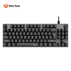 Meetion RGB Vezetékes mechanikus, Red Switch gamer  billentyűzet MK008Pro (HU)