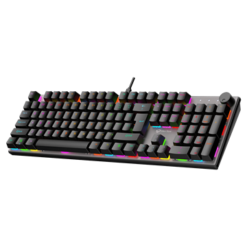 Meetion RGB Vezetékes mechanikus gamer  billentyűzet MK009Pro (HU) Type-C