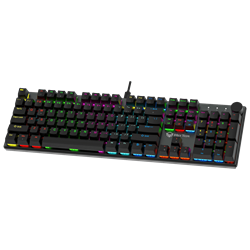 Meetion RGB Vezetékes mechanikus gamer  billentyűzet MK009Pro (HU) Type-C