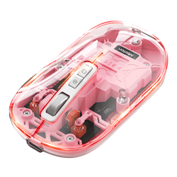 Meetion egér BTM005 2,4G+Bluetooth pink