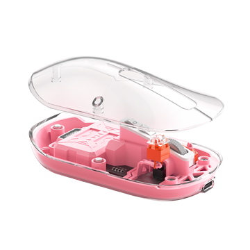 Meetion egér BTM005 2,4G+Bluetooth pink