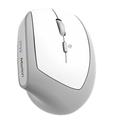 Meetion ergonómikus egér  BTM008 2,4G+Bluetooth  White