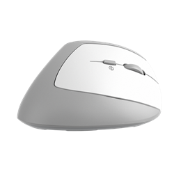 Meetion ergonómikus egér  BTM008 2,4G+Bluetooth  White