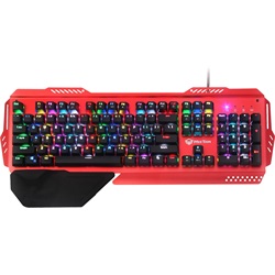 Meetion gamer mechanikus billentyűzet MT-MK20 USB (Angol kiosztású) piros