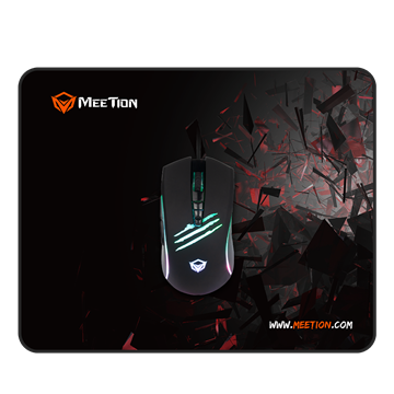 Meetion vezetékes gamer egér és egérpad Combo C011