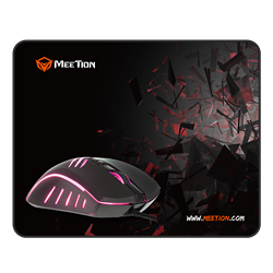 Meetion vezetékes gamer egér és egérpad Combo C011