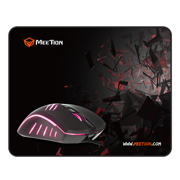 Meetion vezetékes gamer egér és egérpad Combo C011
