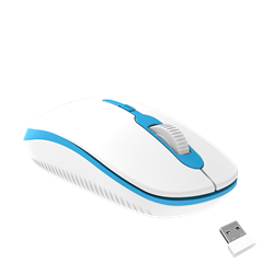 Meetion wireless egér MT-R547 white+blue