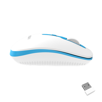 Meetion wireless egér MT-R547 white+blue