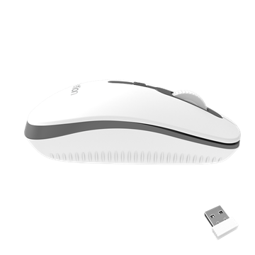 Meetion wireless egér MT-R547 white+gray