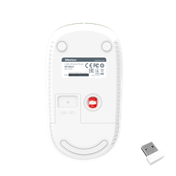 Meetion wireless egér MT-R547 white+gray