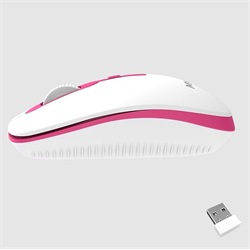 Meetion wireless egér MT-R547 white+red