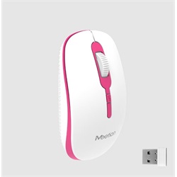 Meetion wireless egér MT-R547 white+red