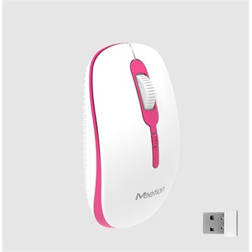 Meetion wireless egér MT-R547 white+red