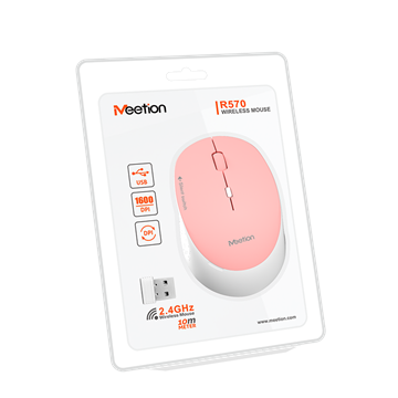 Meetion wireless egér MT-R570 pink