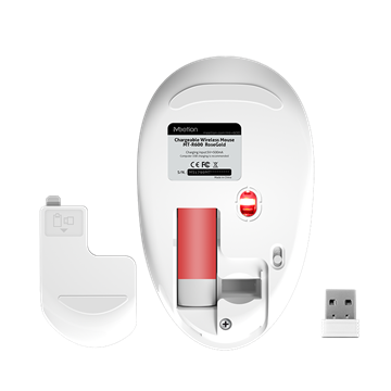Meetion wireless egér MT-R600 rose gold