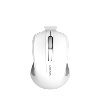 Meetion wireless egér MiniGo 2.4 Ghz wireless egér fehér