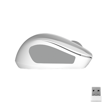 Meetion wireless egér MiniGo 2.4 Ghz wireless egér fehér