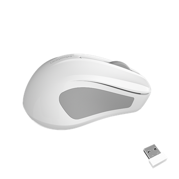 Meetion wireless egér MiniGo 2.4 Ghz wireless egér fehér
