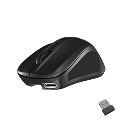 Meetion wireless egér MiniGo 2.4 Ghz wireless egér fekete