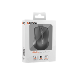 Meetion wireless egér MiniGo 2.4 Ghz wireless egér fekete