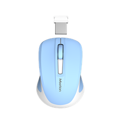 Meetion wireless egér MiniGo 2.4 Ghz wireless egér kék