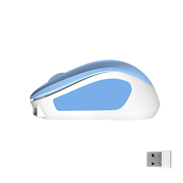 Meetion wireless egér MiniGo 2.4 Ghz wireless egér kék