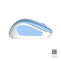 Meetion wireless egér MiniGo 2.4 Ghz wireless egér kék