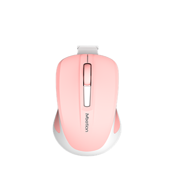 Meetion wireless egér MiniGo 2.4 Ghz wireless egér pink