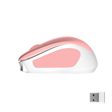 Meetion wireless egér MiniGo 2.4 Ghz wireless egér pink