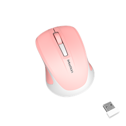 Meetion wireless egér MiniGo 2.4 Ghz wireless egér pink