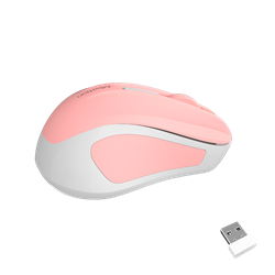 Meetion wireless egér MiniGo 2.4 Ghz wireless egér pink