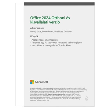 Microsoft Office 2024 Home&Business HUN