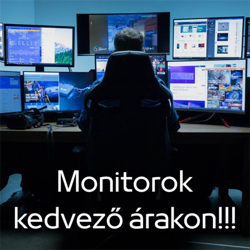 Monitorok készletről!