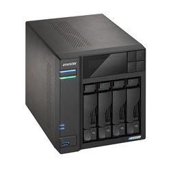 Nas Asustor AS6704T Gen2 4GB (4 HDD + 4 M.2 SSD)