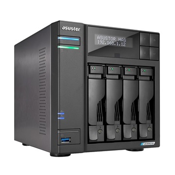 Nas Asustor AS6704T Gen2 4GB (4 HDD + 4 M.2 SSD)