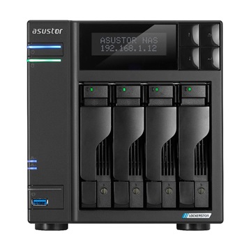Nas Asustor AS6704T Gen2 4GB (4 HDD + 4 M.2 SSD)