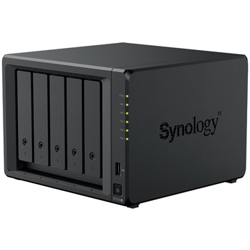 Nas Synology DS1525+ (5 HDD) AMD Ryzen V1500B 4x2,2GHz, 8GB DDR4 ECC, 4x2,5GbE, 2xUSB3.2
