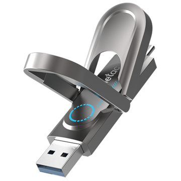 Netac US9 USB-A/USB-C pendrive 256GB (H)