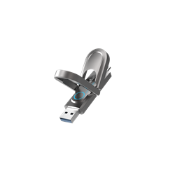 Netac US9 USB-A/USB-C pendrive 512GB (H)