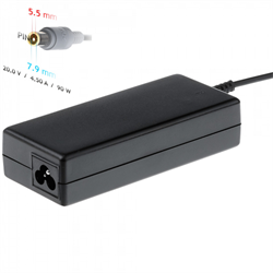 Notebook adapter Lenovo 20V/4.5A 90W 7.9x5.5mm+pin ( AK-ND-18 )