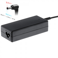 Notebook adapter Fujitsu Siemens 20V/3.25A 65W 5.5x2.5mm ( AK-ND-17 )