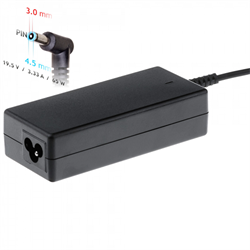 Notebook adapter  Hp 19V/3.33A 65W 4.5x3.0mm ( AK-ND-25 )