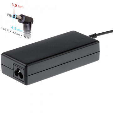 Notebook adapter Hp 19V/4.62A 90W 4.5x0.3 mm + pin ( AK-ND-26 )