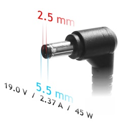 Notebook adapter Asus 19V / 2.37A 45W 5.5 x 2.5 mm ( AK-ND-61 )