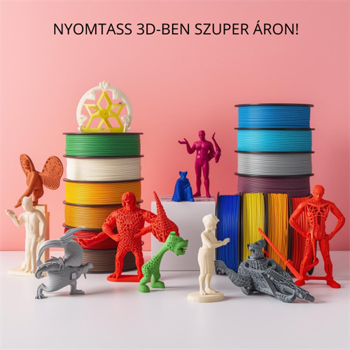 Nyomtasson 3D-ben szuper áron!