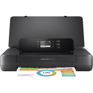 Nyomtató HP Officejet 200 wireless mobil tintasugaras